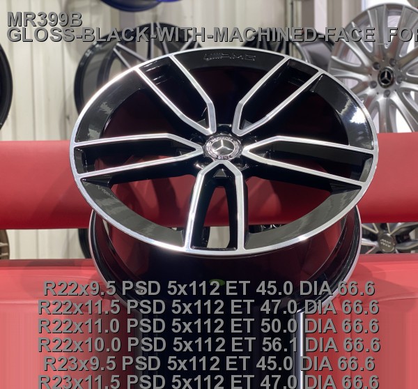 Кованые диски Mercedes-Benz GLE167 AMG R22 облегченные 63
