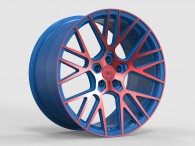 WS FORGED WS2106 MATTE_BLUE(inside)_WITH_RED(outside)_FACE_FORGED