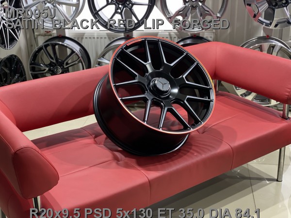 Кованые диски Mercedes G63 AMG  gelenvagen R20 RED