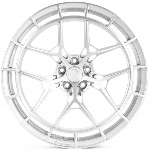 WS FORGED WS-001/1C BRUSHED_SILVER_MACHINED_FACE_FORGED BRUSHED_SILVER_MACHINED_FACE_FORGED