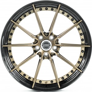 WS FORGED WS-007C SATIN_BRONZE_LIP_CARBON_FORGED SATIN_BRONZE_LIP_CARBON_FORGED