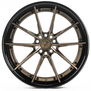 WS FORGED WS-026C SATIN_BRONZE_LIP_BRUSHED_BLACK_FORGED SATIN_BRONZE_LIP_BRUSHED_BLACK_FORGED