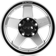 Off Road Wheels OW2803 Silver_Lip_Black