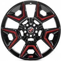 Replica FORGED B0001XM GLOSS_BLACK_RED_LINE_FORGED