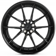 WS FORGED WS-026C SATIN_BLACK_LIP_BRUSHED_BLACK_FORGED