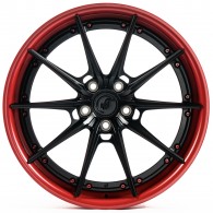 WS FORGED WS-043C RIM_RED_SATIN_INSIDE_BLACK_SATIN_FORGED