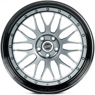 WS FORGED WS-087C SATIN_GRAY_LIP_BRUSHED_GLOSS_BLACK_FORGED