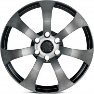 WS FORGED WS-118C SATIN_BLACK_DARK_MACHINED_FACE_FORGED