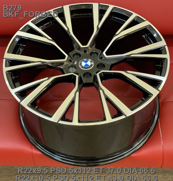 Кованые диски BMW X5 M G05 R22 competition, X6M G06