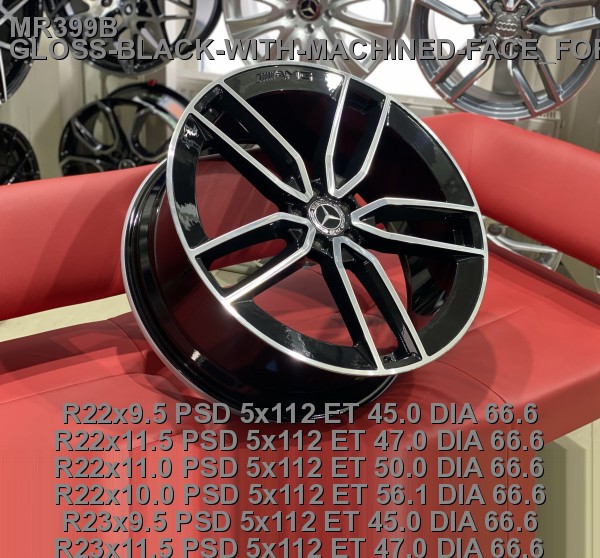 Кованые диски Mercedes-Benz GLE167 AMG R22 облегченные 63