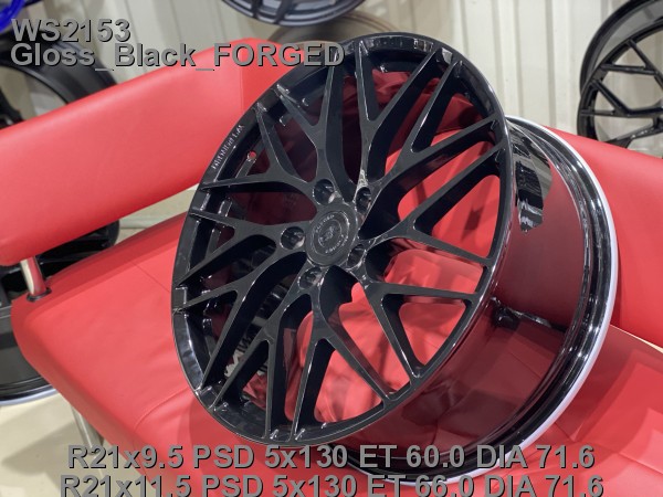 Кованые диски R21 porsche taycan turbo s  2021