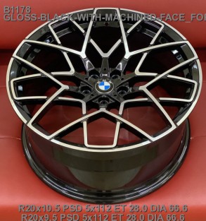 Кованые диски на BMW M8 R20 Разноширокие