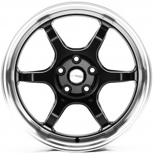 Flow Forming FF0061 Matte_Black_Machined_Lip Matte_Black_Machined_Lip