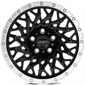Off Road Wheels OW1704 Matt_Black_Lip_Silver Matt_Black_Lip_Silver