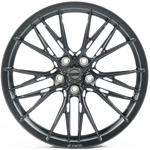 WS FORGED WS-019C BRUSHED_SATIN_BLACK_FORGED BRUSHED_SATIN_BLACK_FORGED
