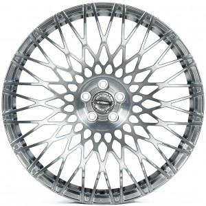 WS FORGED WS-145C BRUSHED_GLOSS_BLACK_FORGED BRUSHED_GLOSS_BLACK_FORGED