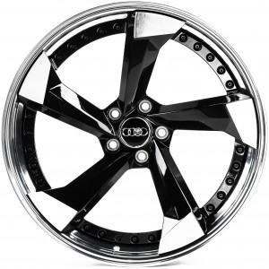 WS FORGED WS-A010C GLOSS_BLACK_MACHINED_FACE_LIP_POLISH_FORGED GLOSS_BLACK_MACHINED_FACE_LIP_POLISH_FORGED