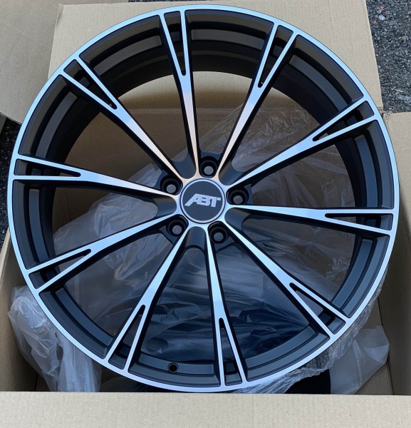 Диски R21 5x112 31.0 9.5J h 66.5 A1123 MATTE-BLACK-WITH-MACHINED-FACE ...