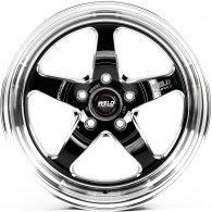 CAST WHEELS CW179 Black_Miling_Lip_Polish