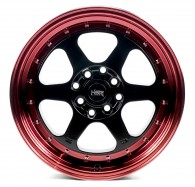 CAST WHEELS CW770 Black_Machine_Lip_Red_Oil