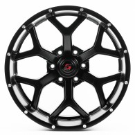 Off Road Wheels OW02 Matt_Black_Milling_Rivets