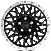 Off Road Wheels OW1704 Matt_Black_Lip_Silver