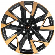 Replica CUP0443 Matte_Black_Machined_Spokes_Bronze_Coating
