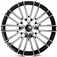 Replica MR143 GLOSS_BLACK_MACHINED_FACE