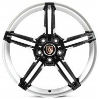 Replica PR886 Black_Silver_Flange