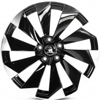 Replica SK1153 Black_Machined_Spokes