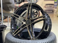 Vissol Forged F-1116 GLOSS-BLACK-WITH-DARK-MACHINED-FACE