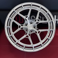 WS FORGED WS-001/1C BRUSHED_SILVER_MACHINED_FACE_FORGED