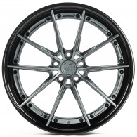 WS FORGED WS-026C SATIN_GREY_LIP_BRUSHED_BLACK_FORGED