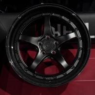 WS FORGED WS-051C SATIN_BLACK_LIP_CARBON_FORGED