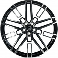 WS FORGED WS-078C GLOSS_BLACK_DARK_MACHINED_FORGED