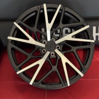 WS FORGED WS-111C SATIN_BLACK_DARK_MACHINED_FACE_FORGED