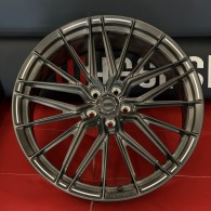 WS FORGED WS-187C BRUSHED_DARK_SATIN_BLACK_RIM_MILLING_FORGED