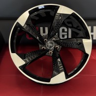 WS FORGED WS-A003C GLOSS_BLACK_MACHINED_FACE_FORGED