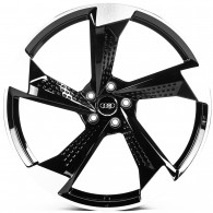 WS FORGED WS-A003C GLOSS_BLACK_MACHINED_FACE_FORGED