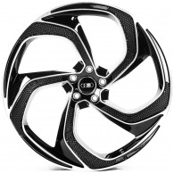 WS FORGED WS-A004C GLOSS_BLACK_MACHINED_FACE_FORGED