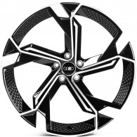 WS FORGED WS-A006C GLOSS_BLACK_MACHINED_FACE_FORGED