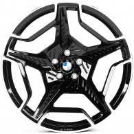 WS FORGED WS-B022C GLOSS_BLACK_MACHINED_FACE_FORGED