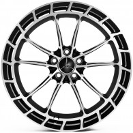 WS FORGED WS-MR008C SATIN_BLACK_BRUSHED_SILVER_FACE_FORGED
