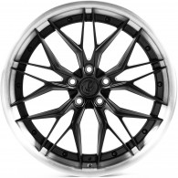 WS FORGED WS-MR033C RIM_BRUSHED_SILVER_INSUDE_SATIN_BLACK